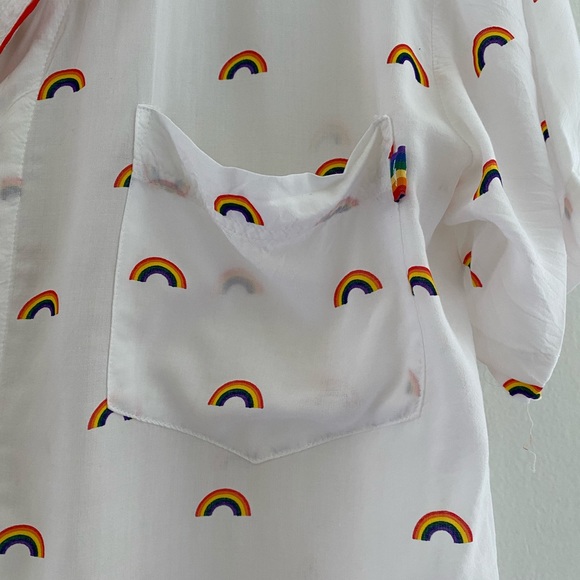 Room Service 🌈LOVE WINS🌈 Rainbow short pajamas- Unisex - Picture 12 of 16